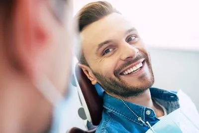 man visiting Dat Complete Dentistry in Hatboro, PA